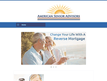 Tablet Screenshot of americansenioradvisors.org